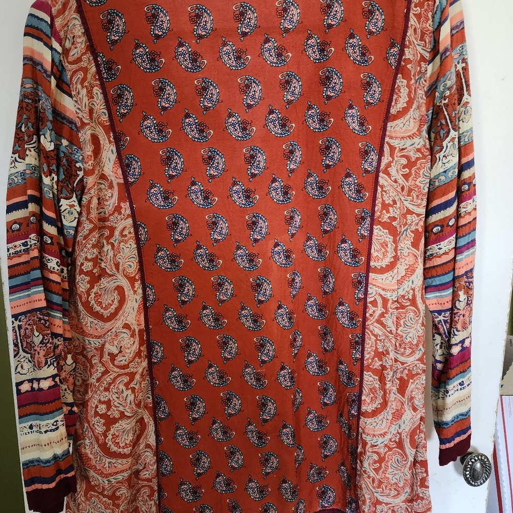 Lucky Brand Boho Tunic size small - Picture 2 of 5